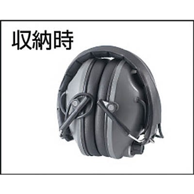 ■トラスコ中山(TRUSCO)　イヤーマフ　自動遮音付スピーカー内蔵　TAE-80 TAE-80