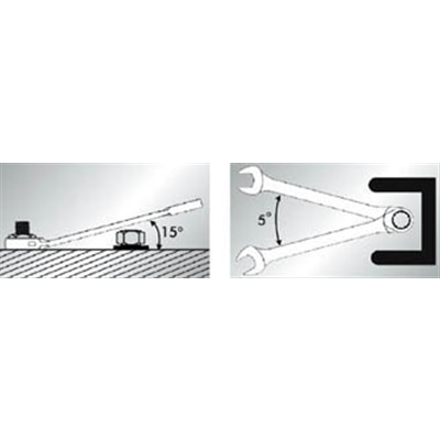 ■トラスコ中山(TRUSCO)　ギヤレンチコンビタイプ　寸法２４Ｘ２４　長さ２９６　TGR-C24 TGR-C24