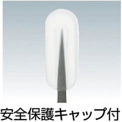 ■トラスコ中山(TRUSCO)　ラバーグリップ付ピンセット　フッ素コート　１１５ｍｍ　極細鋭型  TSP-224 TSP-224