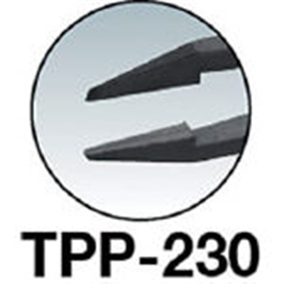 ■トラスコ中山(TRUSCO)　プラスチック製ピンセット　１２０ｍｍ　先細型  TPP-230 TPP-230