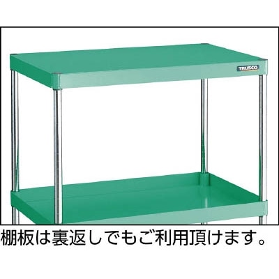 ■トラスコ中山(TRUSCO)　フェニックスワゴン　棚板　７５０Ｘ５００　Ｗ色　PEW-75T-W PEW-75T-W