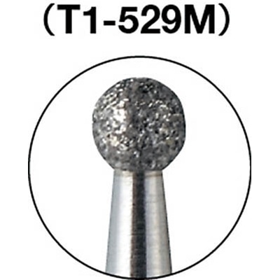 ■トラスコ中山(TRUSCO)　ダイヤモンドバー　Φ２Ｘ軸１．６　＃１４０　T1-529M T1-529M