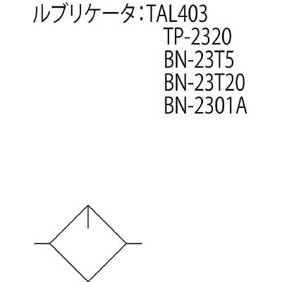 ■トラスコ中山(TRUSCO)　ルブリケータ　Ｒｃ１／２　TAL40315 TAL40315