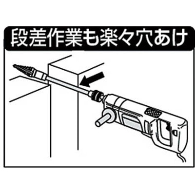 ■トラスコ中山(TRUSCO)　腰痛防止楽ちんバー　シャンクΦ１０Ｘ全長３５０ｍｍ  TNM-350  (ﾅｲｽﾏｲﾃｨﾖｳ 350MM) TNM-350 (ﾅｲｽﾏｲﾃｨﾖｳ 350MM)