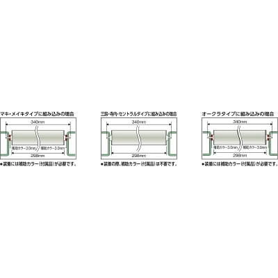 ■トラスコ中山(TRUSCO)　スチールローラー　Φ３８Ｘ１．２ｔ　Ｗ６００　Ｓ付  VL38W600  (38ﾊﾟｲ1.2XTXW600) VL38W600 (38ﾊﾟｲ1.2XTXW600)