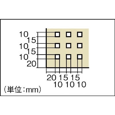 ■トラスコ中山(TRUSCO)　ＵＰＲ型パンチングラック枠のみ　Ｈ１８８５　両面用  UPR-FW UPR-FW