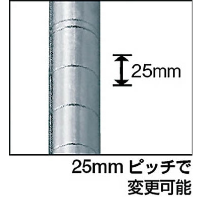 ■トラスコ中山(TRUSCO)　スチール製メッシュラック用支柱　Ｈ７４５　MES720N MES720N