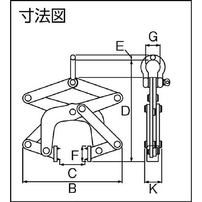 □ＨＨＨ パレットプーラー １ｔ PP1TON(PP1TON): 工具|ホームセンター