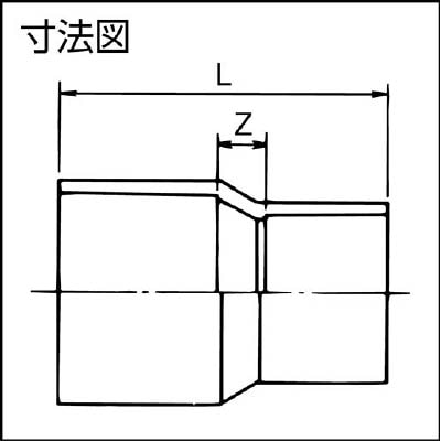 クボタシーアイ　ＴＳ継手　異径ソケット　ＴＳ－Ｓ　２０Ｘ１６　TSS20X16 TSS20X16