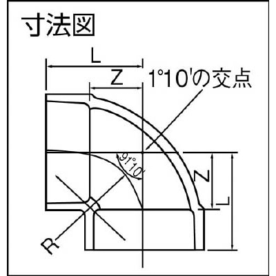 クボタシーアイ　ＶＵ継手　エルボ　ＶＵ－ＤＬ　２００　VUDL200 VUDL200
