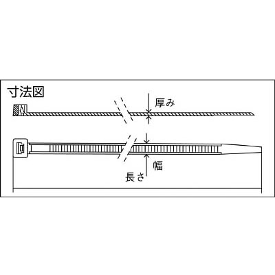 ■ＳａｐｉＳｅｌｃｏ　セルフィット　カラーケーブルタイ黄　４．５ｍｍ×２００ｍｍ　SEL.14.223R SEL.14.223R