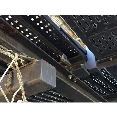 ■Ｍａｒｋａｌ　チューブマーカー　「ＳＥＣＵＲＩＴＹ　ＣＨＥＣＫ」　黄 黄
