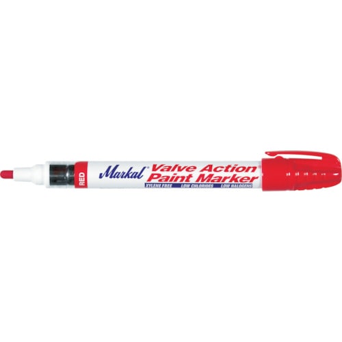 ■ＬＡＣＯ　Ｍａｒｋａｌ　工業用マーカー　「ＶＡＬＶＥ　ＡＣＴＩＯＮ」　赤　９６８２２ 96822