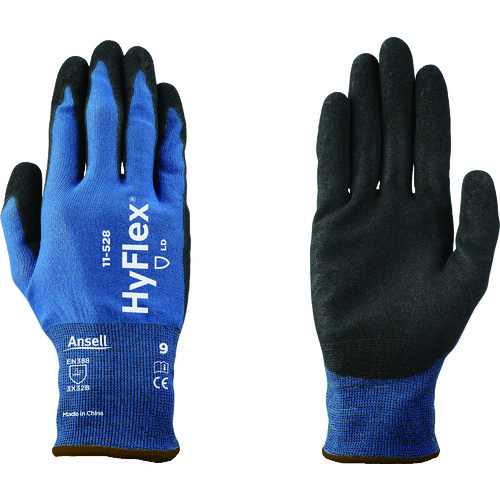 ■アンセル　組立・作業用手袋　ハイフレックス　１１－５２８　Ｍ 115288