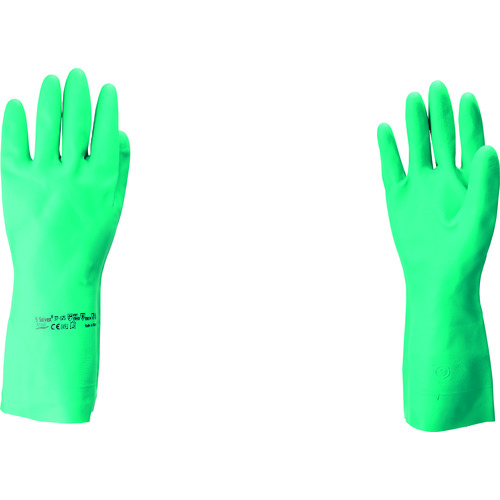 ■アンセル　耐油・耐薬品ニトリル手袋　アルファテック　ソルベックス　中厚手　３７‐１７５　Ｓサイズ 371757
