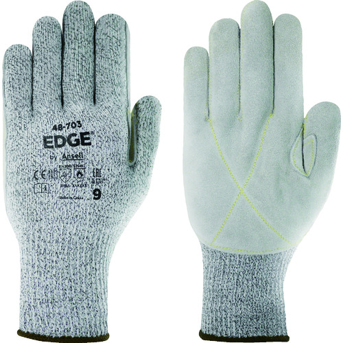 ■アンセル　作業用手袋　エッジ　４８－７０３　Ｍサイズ　487038