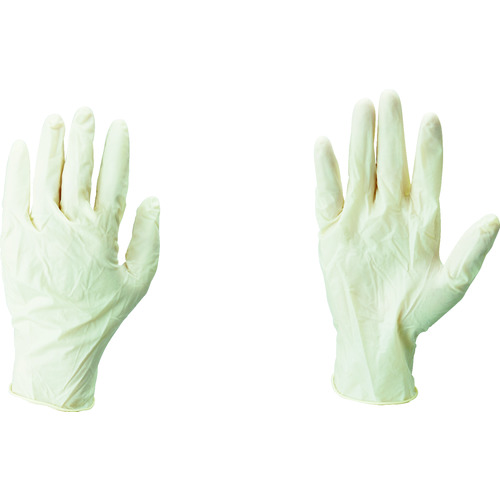 ■アンセル　天然ゴム使い捨て手袋　タッチエヌタフ　６９‐３１８　Ｍサイズ　（１００枚入） 693188