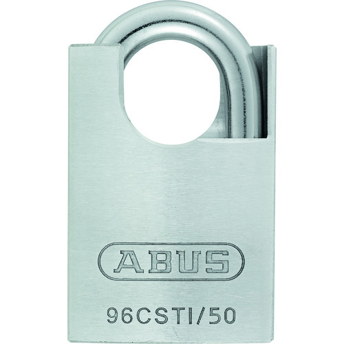 ■ＡＢＵＳ　シャックルガード付シリンダー南京錠　ＴＩＴＡＬＩＵＭ　９６ＣＳＴＩ／５０ TITALIUM96CSTI50