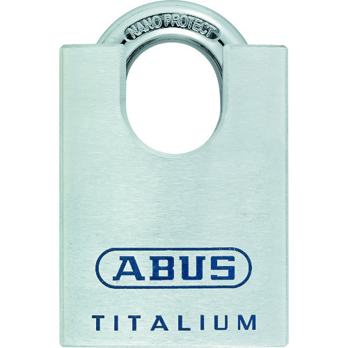 ■ＡＢＵＳ　シャックルガード付シリンダー南京錠　ＴＩＴＡＬＩＵＭ　９６ＣＳＴＩ／６０ TITALIUM96CSTI60