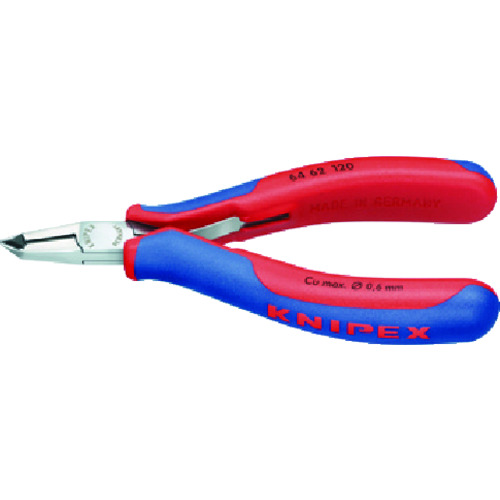 ■ＫＮＩＰＥＸ　６４６２－１２０　エレクトロニクスエンドカッティングニッパー 6462120