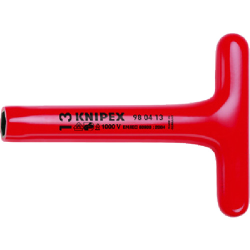■ＫＮＩＰＥＸ　絶縁１０００ＶＴ型ナットドライバー　８ｍｍ 980408