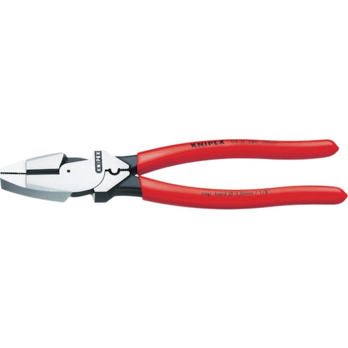■ＫＮＩＰＥＸ　０９１１－２４０　架線工事用強力ペンチ 0911240