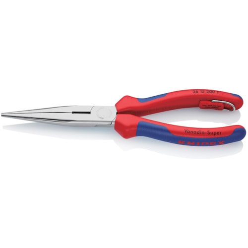 ■ＫＮＩＰＥＸ　ロングラジオペンチ　落下防止　２００ｍｍ 2615200TBK
