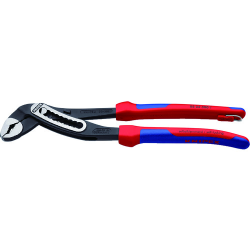 ■ＫＮＩＰＥＸ　アリゲーター　ウォーターポンププライヤー　落下防止 8802300TBK