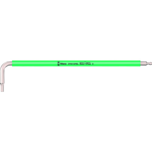 ■Ｗｅｒａ　３９５０　ＳＰＫＬ　Ｈｅｘ－Ｐｌｕｓ　ステンレス六角レンチ　２．０　ｔｕｒｑｕｏｉｓｅ 022661
