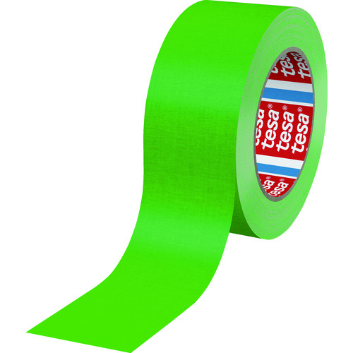 ■ｔｅｓａ　補修用布テープ　蛍光グリーン　２５ｍｍｘ２５ｍ 46712525FG