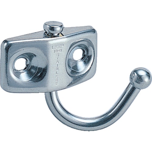 ■ＬＡＭＰ　ステンレス製玉付回転フックＴＫ型（１１０－０２０－２５０）　TK-30 TK-30