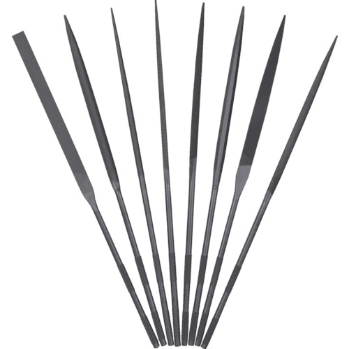 ■ツボサン　精密ヤスリ　８本組セット　ST00856T ST00856T