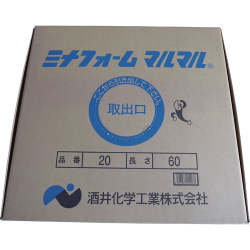 ■ミナ　弾性シーラントバックアップ材　ミナフォームマルマル　＃２５　２５ｍｍΦ×２ｍ　（１００本入り）　MM25