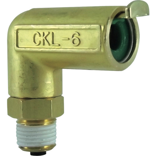 ■チヨダ　タッチコネクターエルボコネクター（金属）　CKL-6-01 CKL-6-01