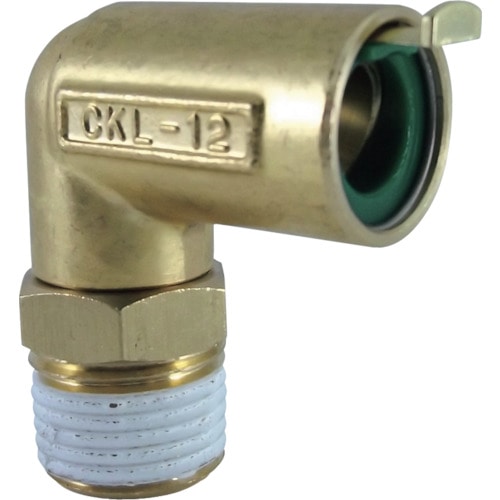 ■チヨダ　タッチコネクターエルボコネクター（金属）　CKL-12-04