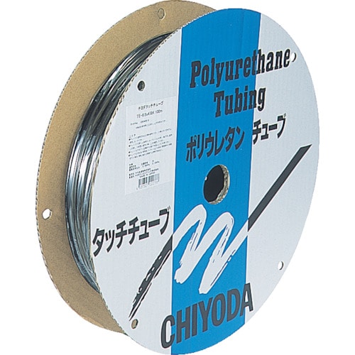 ■チヨダ　ＴＥタッチチューブ　６ｍｍ／１００ｍ　クリア　TE-6-100 TM TE-6-100 TM
