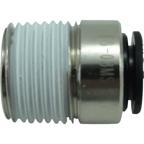 ■チヨダ　ファイブ六角穴付メイルコネクター　８ｍｍ・Ｒ３／８　F8-03MS