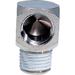 ■チヨダ　ＰＴエルボメッキ付　Ｒｃ３／８・Ｒ３／８ PL3F3MN