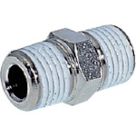 ■チヨダ　ニップルメッキ付　Ｒ１／４・Ｒ１／４ N2M2MN