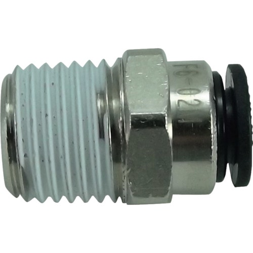 ■チヨダ　ファイブメイルコネクタ　６ｍｍ・Ｒ１／４　F6-02M