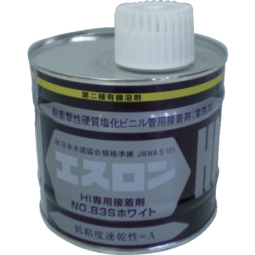 エスロン　接着剤　ＮＯ８３Ｓ　ホワイト　５００ｇ　S835G S835G