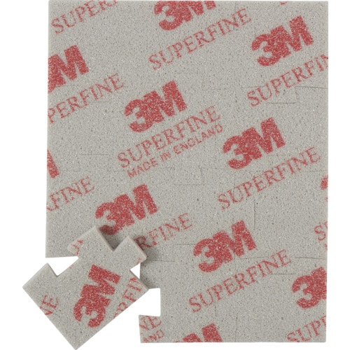■３Ｍ　ジグソーパズル型スポンジ研磨材　極細目　（１枚＝１ＰＫ） SPONGEJIGSF