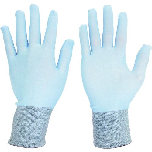 ■ミドリ安全　耐切創性手袋　カットガード１８２　ブルー　最薄手タイプ　ＬＬ CUTGUARD182BLLL ＬＬ