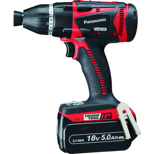 Ｐａｎａｓｏｎｉｃ　デュアル　マルチインパクトドライバー　１８Ｖ５．０Ａｈセット品　赤 EZ75A9LJ2GR
