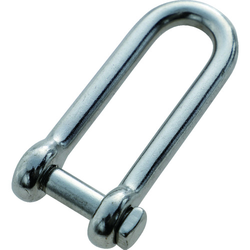 ■ＴＲＵＳＣＯ　ロング角頭シャックル　ステンレス製　Ｄ寸法８ｍｍ　（１個＝１袋） TLKS8
