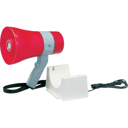 ■ユニペックス　充電式防滴形メガホン　６Ｗ　サイレン付　TR-215CS