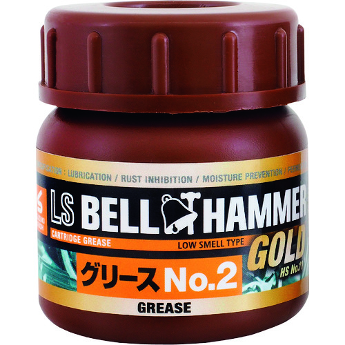 ■ベルハンマー　超極圧潤滑剤　ＬＳベルハンマーゴールド　グリースＮｏ．２　５０ｍｌ LSBHG16