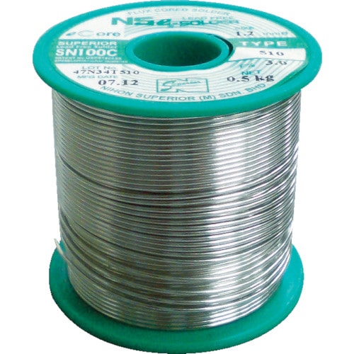 ■スペリア　鉛フリ－配管用線ハンダ　SN100C-20 (ｾﾝｹｲ 2.0MM)(500G) SN100C-20 (ｾﾝｹｲ 2.0MM)(500G)