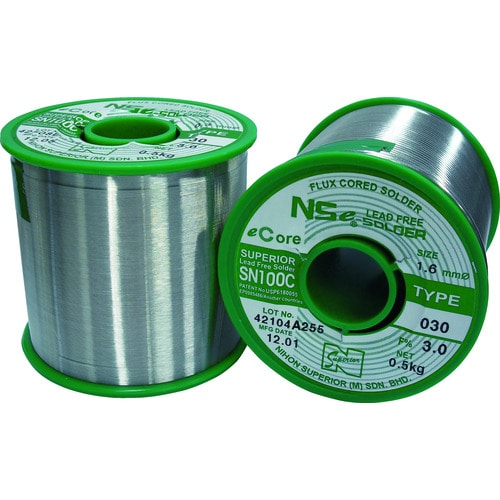 ■スペリア　鉛フリ－ヤニ入り半田１．６ｍｍ　SN100C-030-16 SN100C-030-16