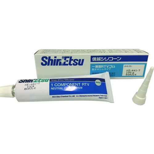 ■信越　シリコーン　一般工業用　１００ｇ　透明 KE441T100